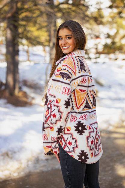 Women's Polar Fleece Shacket (Final Few)