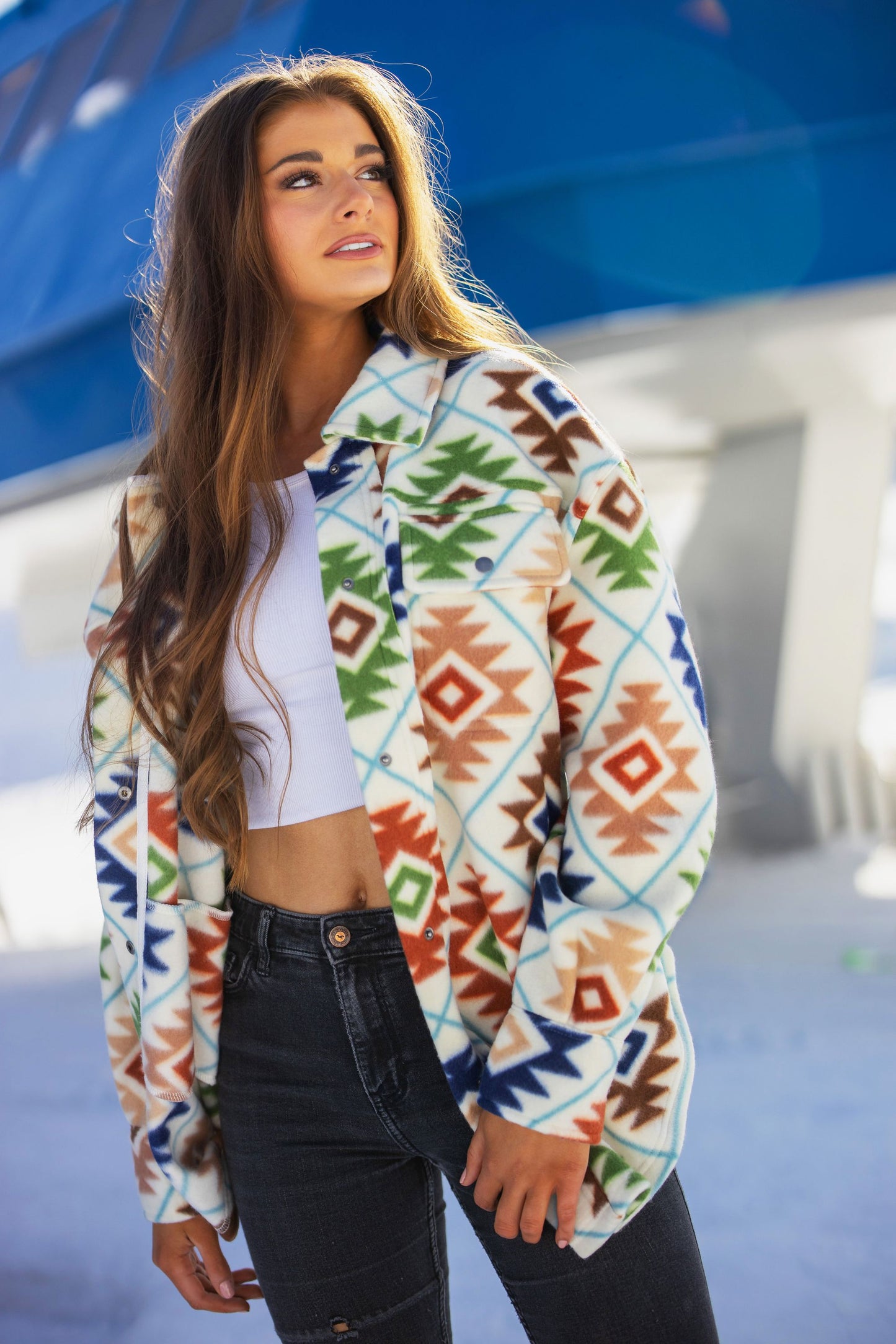 Women's Polar Fleece Shacket