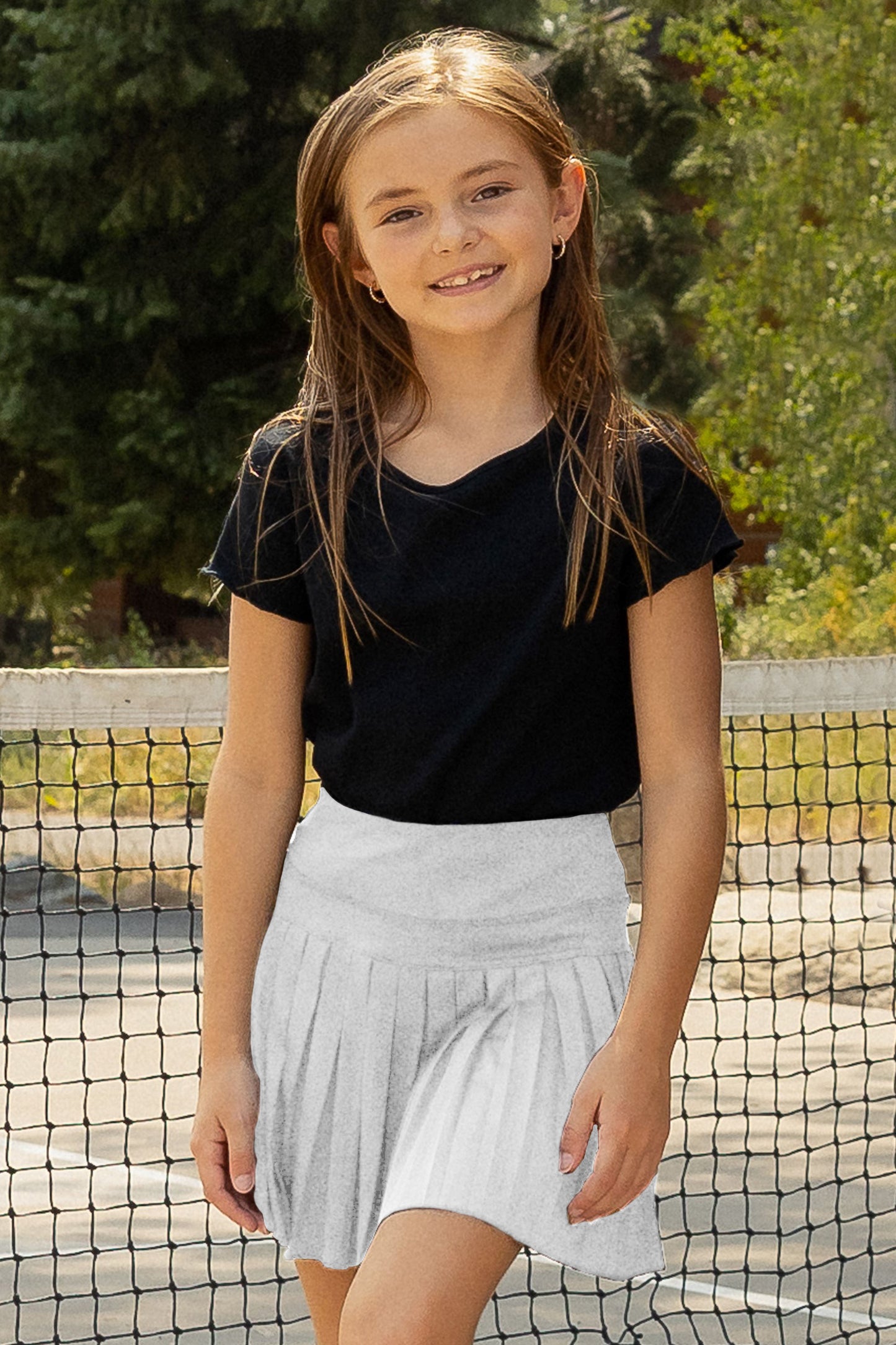Girls' Pleated Skirt