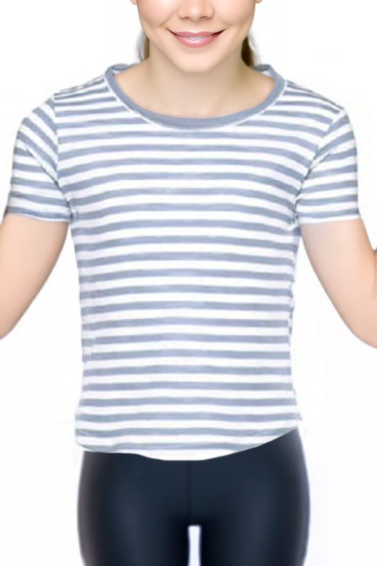 Kids' Scoop Tee Striped