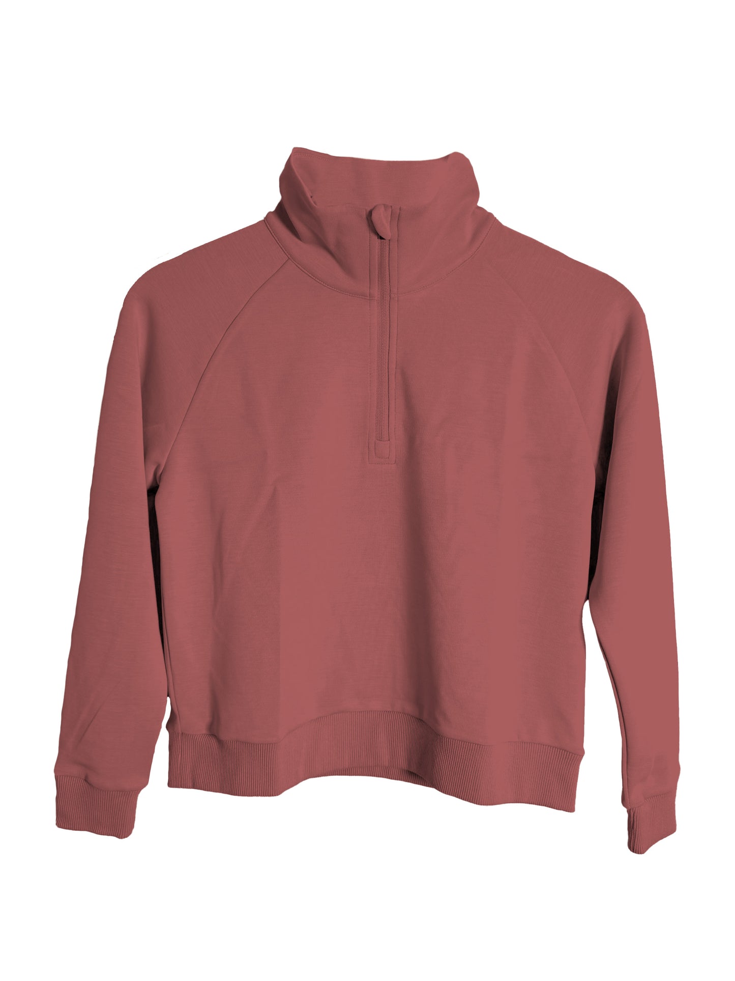 Girls' Scuba Modal Quarter-Zip Sweatshirt
