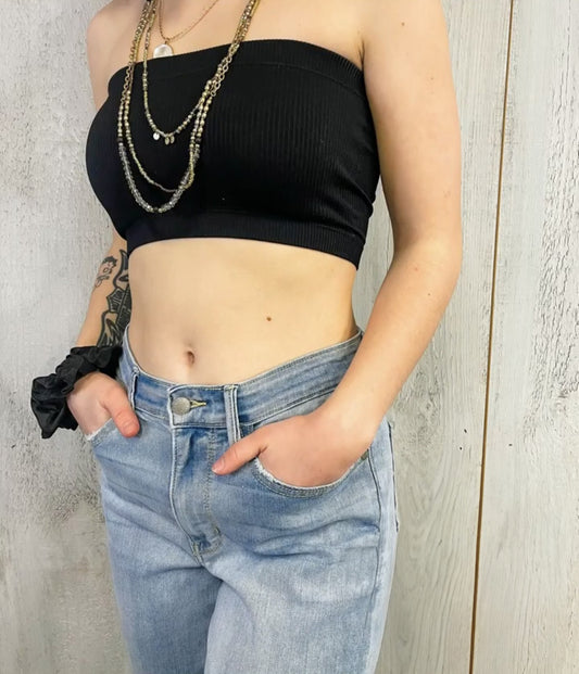 Women's Ribbed Bandeau