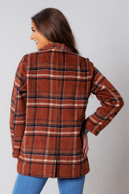 Women's Brushed Tweed Shazer