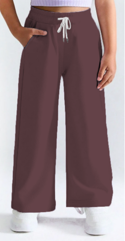 Girls' Yoga Wide Leg Pant