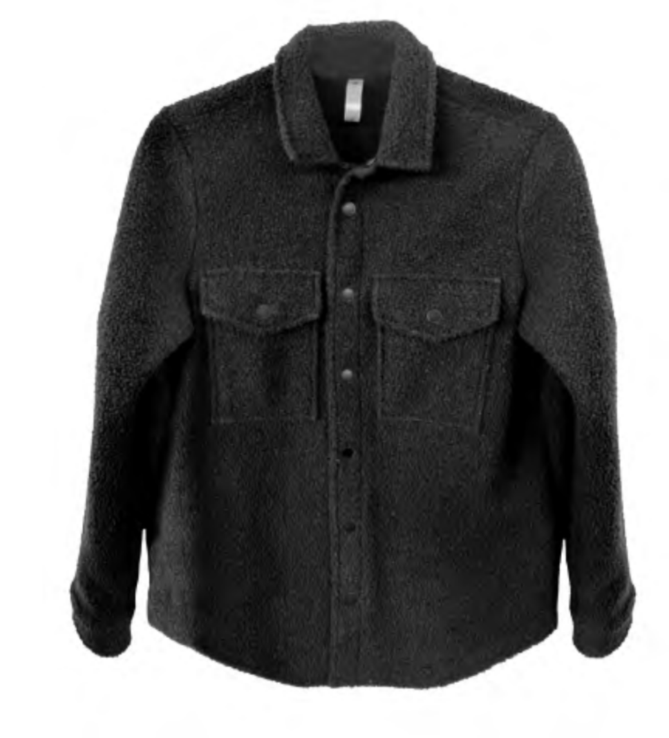 Women's Sherpa Button Up Jacket