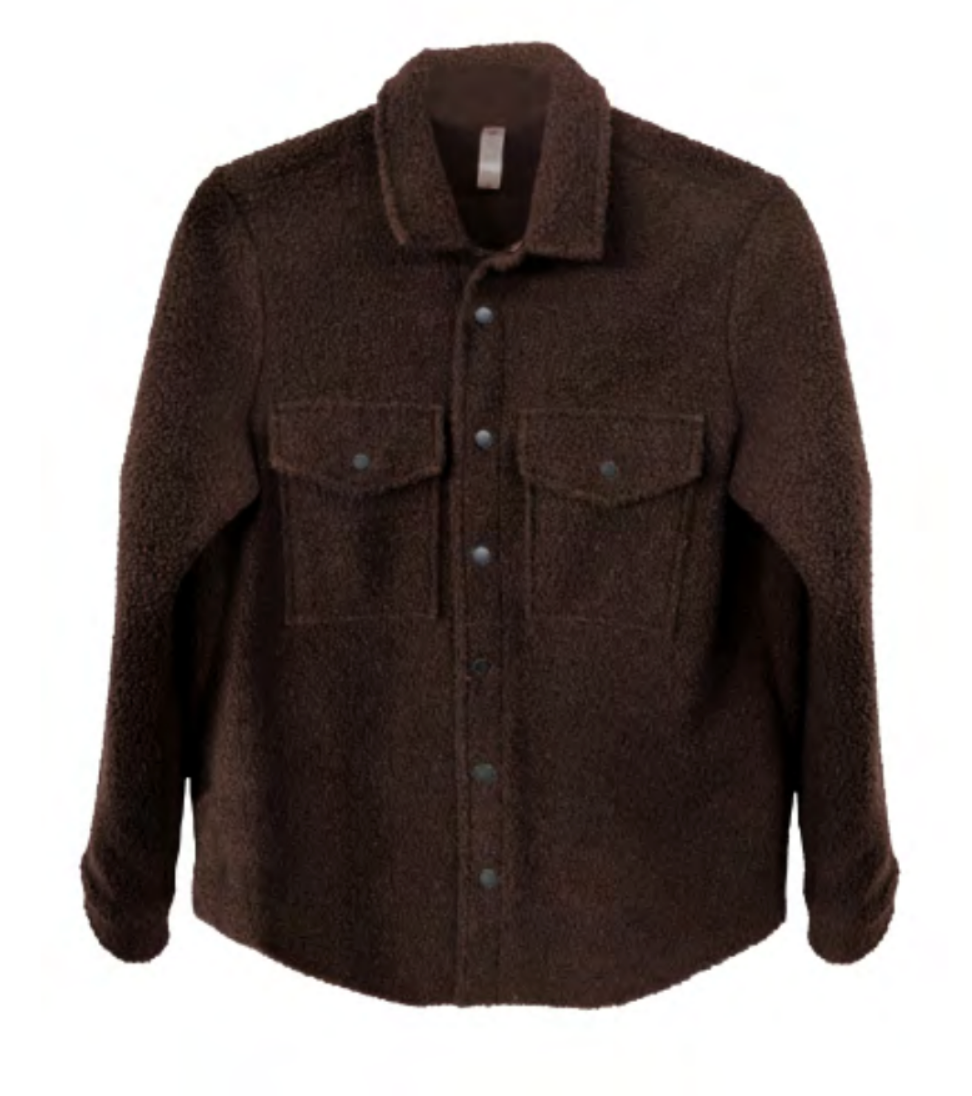 Women's Sherpa Button Up Jacket