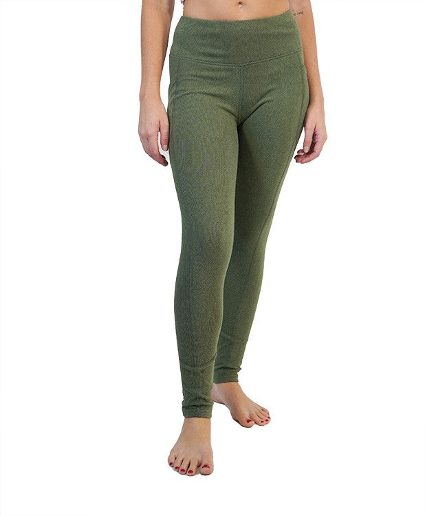 Heather Pocket Legging Indigo image 3