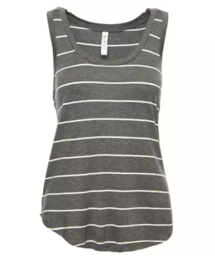 Kid's Stripe Tank Black image 2