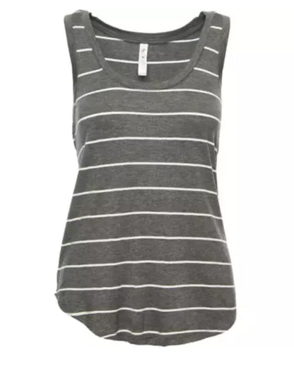 Kid's Stripe Tank Black image 2