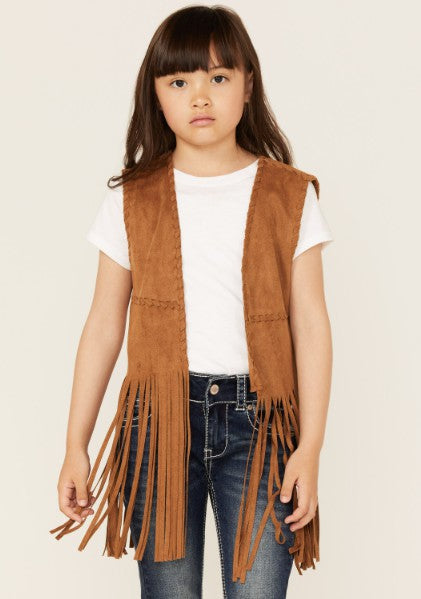 Kids Fringe Whip Stitch Vest image 13