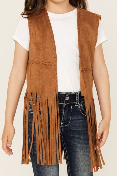 Kids Fringe Whip Stitch Vest image 14