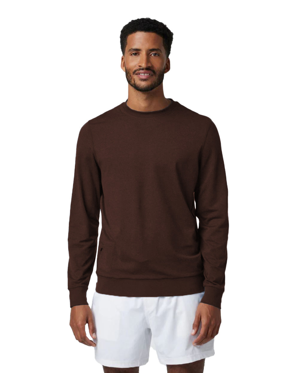 Men's Yoga Crew Neck Black image 4